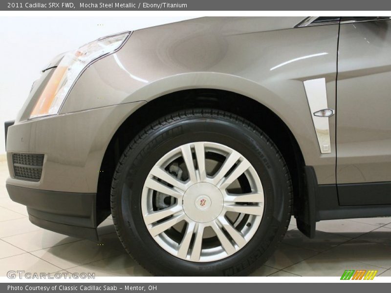 Mocha Steel Metallic / Ebony/Titanium 2011 Cadillac SRX FWD