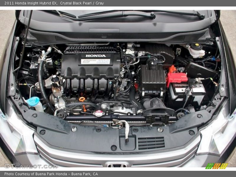 Crystal Black Pearl / Gray 2011 Honda Insight Hybrid EX