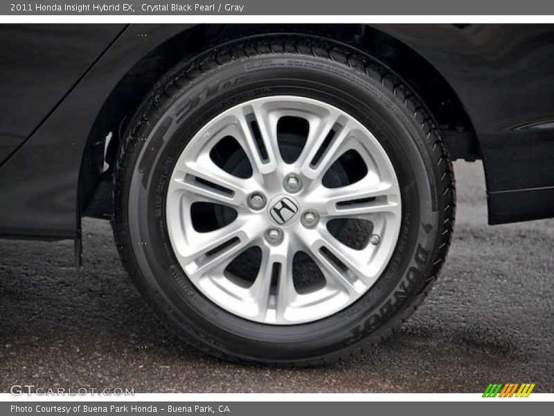 Crystal Black Pearl / Gray 2011 Honda Insight Hybrid EX