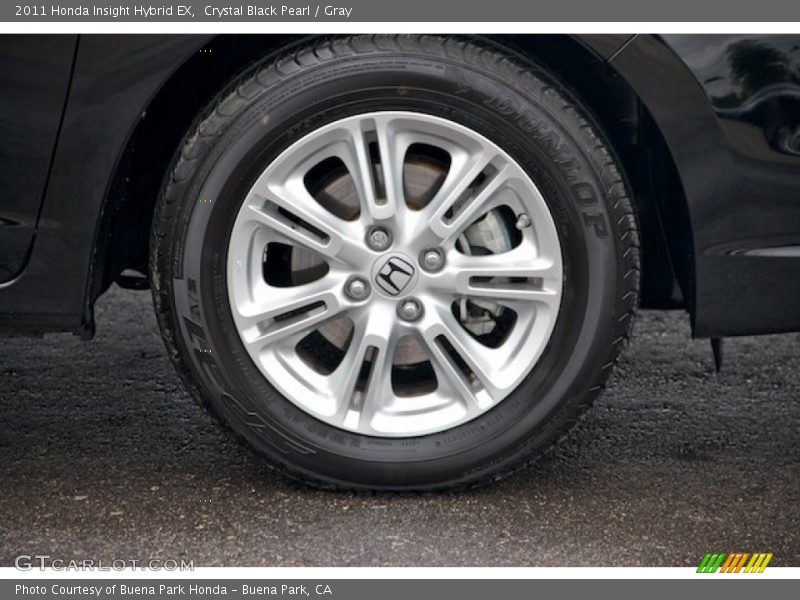Crystal Black Pearl / Gray 2011 Honda Insight Hybrid EX