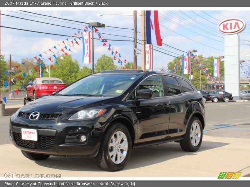 Brilliant Black / Black 2007 Mazda CX-7 Grand Touring