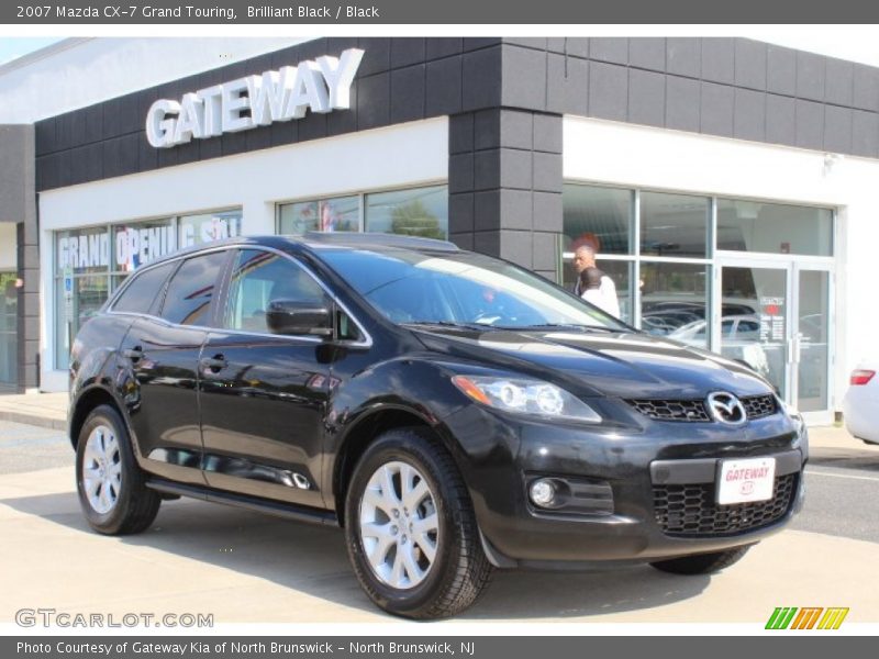 Brilliant Black / Black 2007 Mazda CX-7 Grand Touring