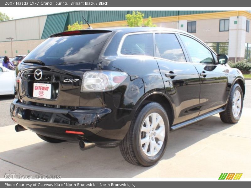 Brilliant Black / Black 2007 Mazda CX-7 Grand Touring