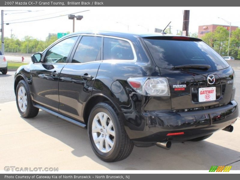 Brilliant Black / Black 2007 Mazda CX-7 Grand Touring
