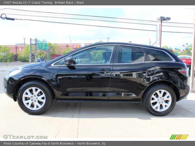 Brilliant Black / Black 2007 Mazda CX-7 Grand Touring