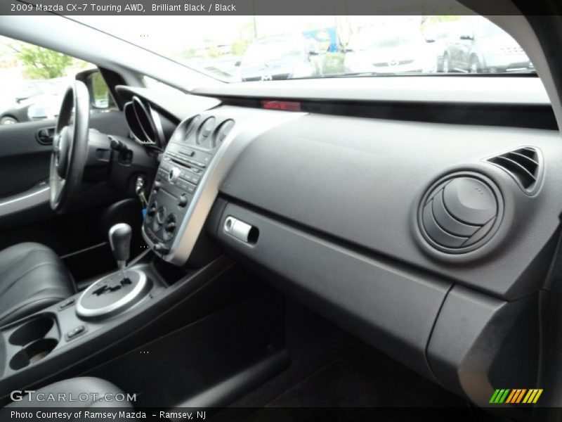 Brilliant Black / Black 2009 Mazda CX-7 Touring AWD