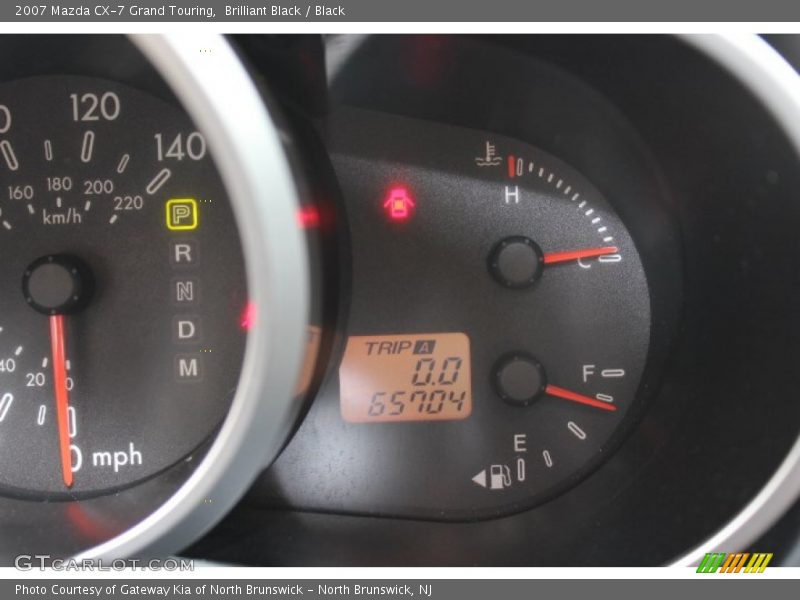 Brilliant Black / Black 2007 Mazda CX-7 Grand Touring