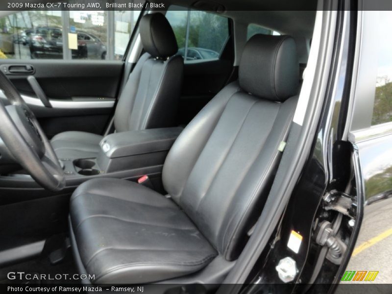 Brilliant Black / Black 2009 Mazda CX-7 Touring AWD