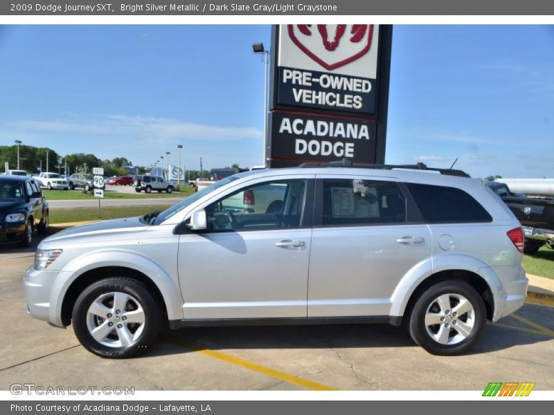 Bright Silver Metallic / Dark Slate Gray/Light Graystone 2009 Dodge Journey SXT