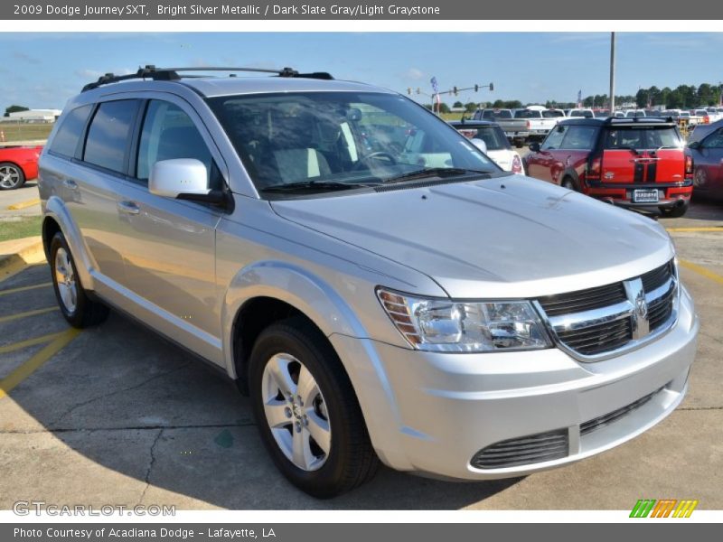 Bright Silver Metallic / Dark Slate Gray/Light Graystone 2009 Dodge Journey SXT