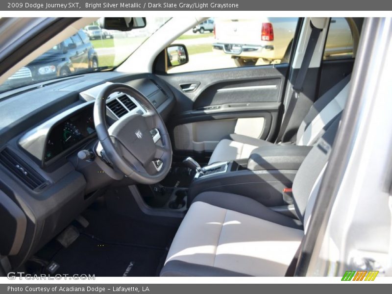 Bright Silver Metallic / Dark Slate Gray/Light Graystone 2009 Dodge Journey SXT