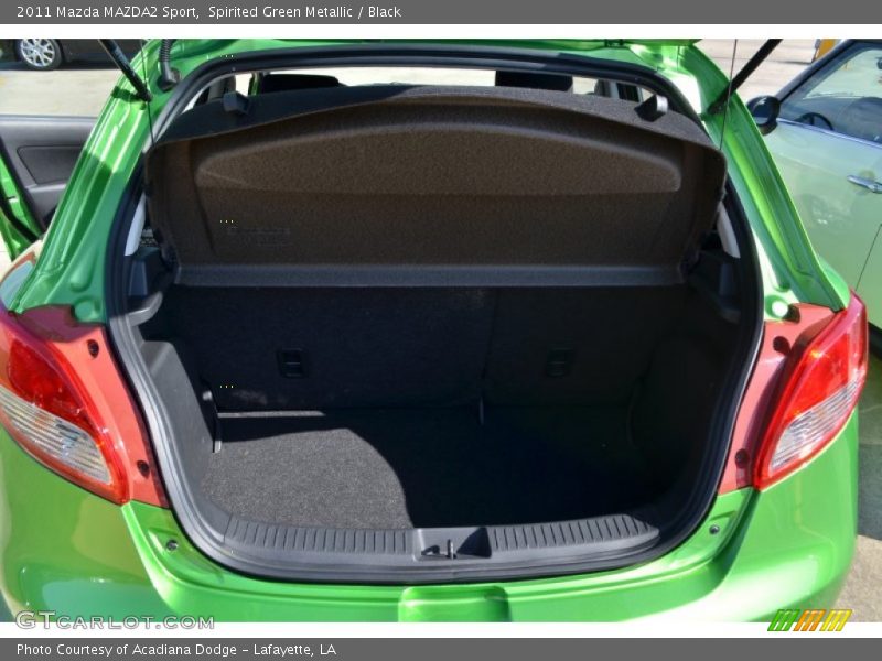 Spirited Green Metallic / Black 2011 Mazda MAZDA2 Sport