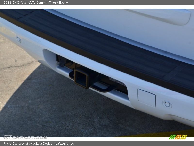 Summit White / Ebony 2012 GMC Yukon SLT