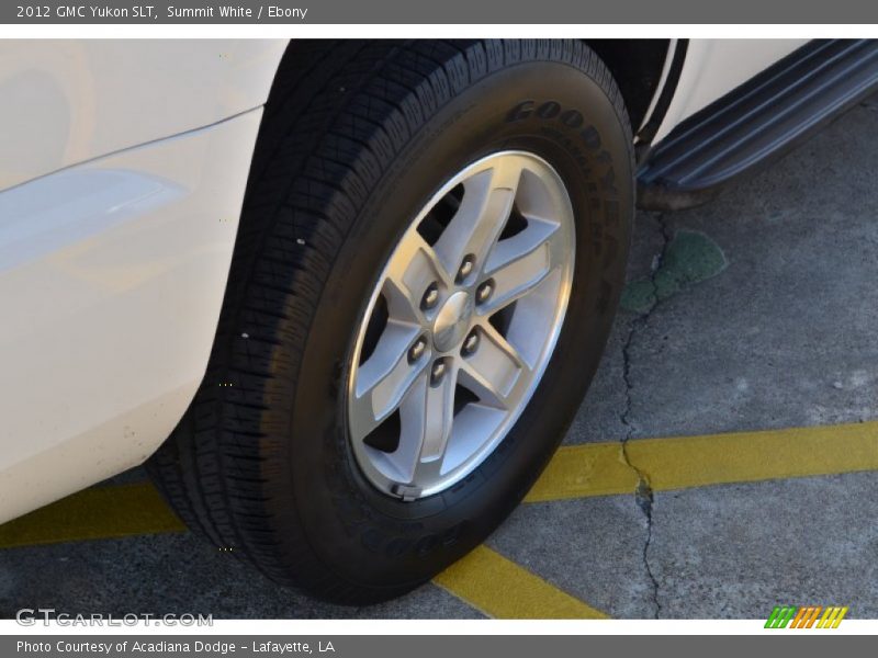 Summit White / Ebony 2012 GMC Yukon SLT