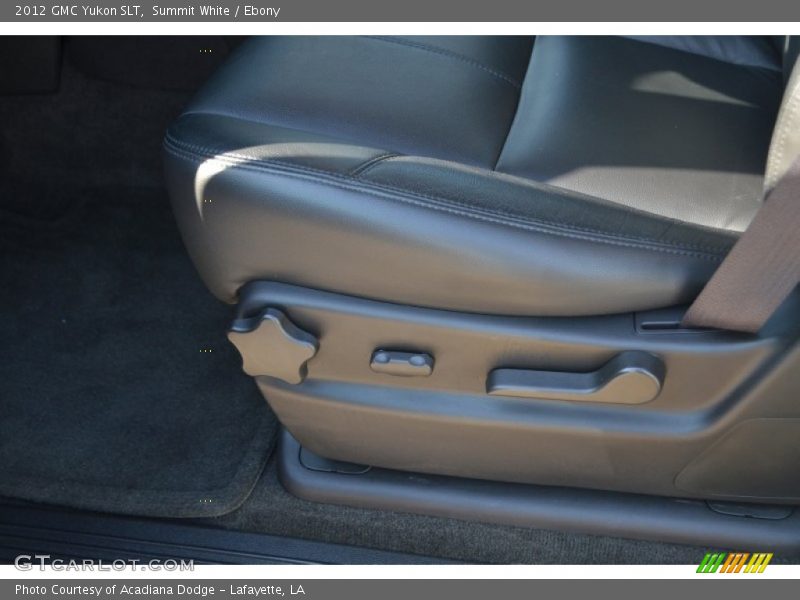 Summit White / Ebony 2012 GMC Yukon SLT
