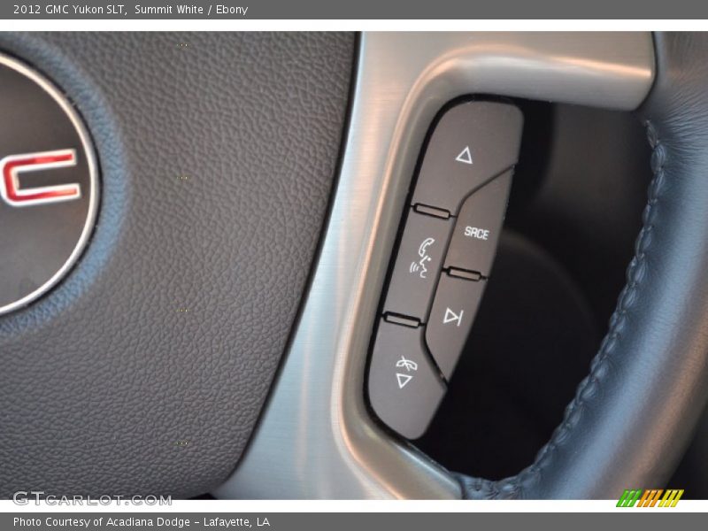 Summit White / Ebony 2012 GMC Yukon SLT