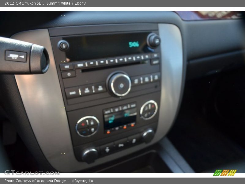 Summit White / Ebony 2012 GMC Yukon SLT