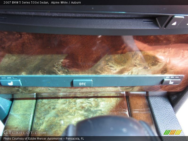 Alpine White / Auburn 2007 BMW 5 Series 530xi Sedan