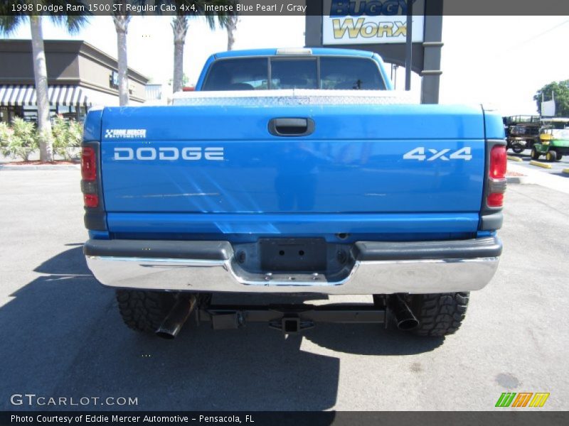 Intense Blue Pearl / Gray 1998 Dodge Ram 1500 ST Regular Cab 4x4