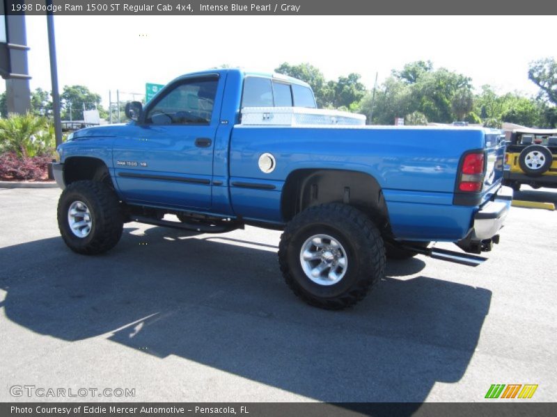 Intense Blue Pearl / Gray 1998 Dodge Ram 1500 ST Regular Cab 4x4