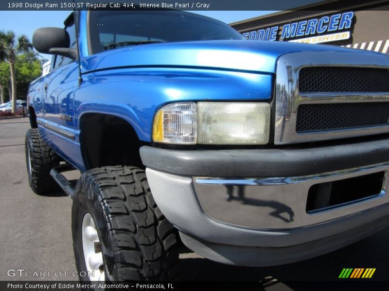 Intense Blue Pearl / Gray 1998 Dodge Ram 1500 ST Regular Cab 4x4