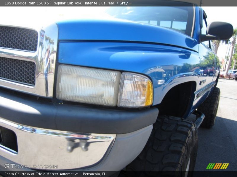 Intense Blue Pearl / Gray 1998 Dodge Ram 1500 ST Regular Cab 4x4
