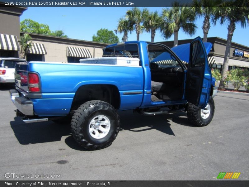 Intense Blue Pearl / Gray 1998 Dodge Ram 1500 ST Regular Cab 4x4