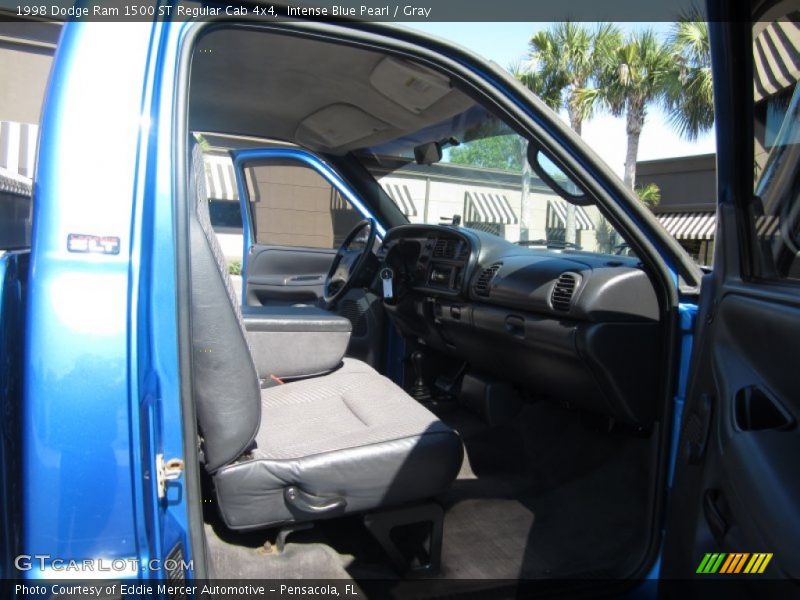 Intense Blue Pearl / Gray 1998 Dodge Ram 1500 ST Regular Cab 4x4