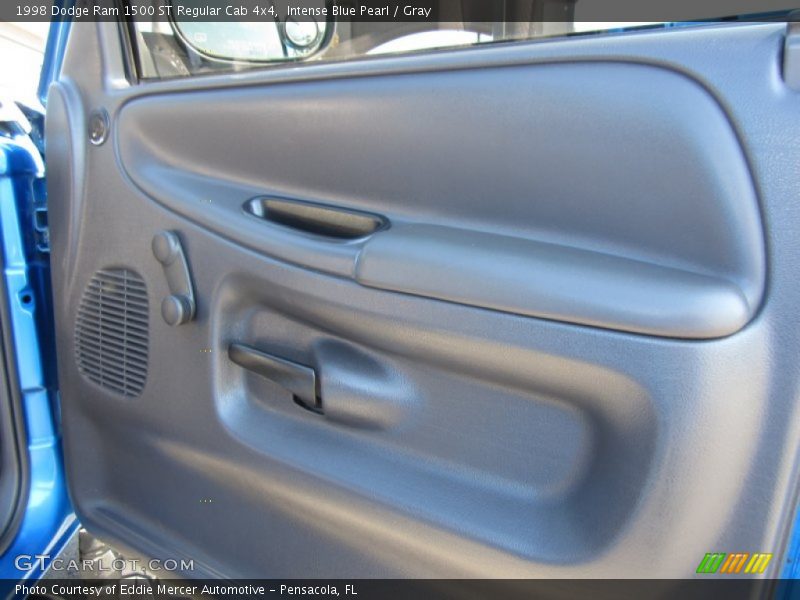 Intense Blue Pearl / Gray 1998 Dodge Ram 1500 ST Regular Cab 4x4