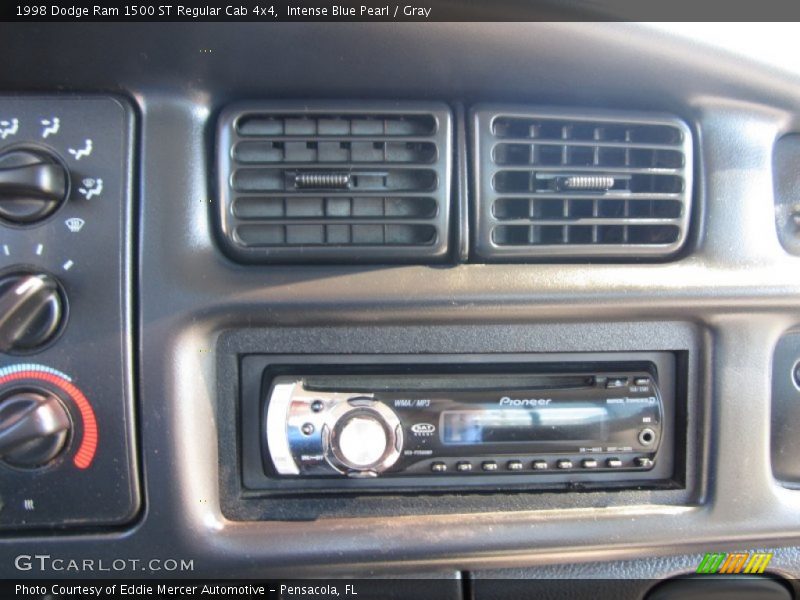 Intense Blue Pearl / Gray 1998 Dodge Ram 1500 ST Regular Cab 4x4