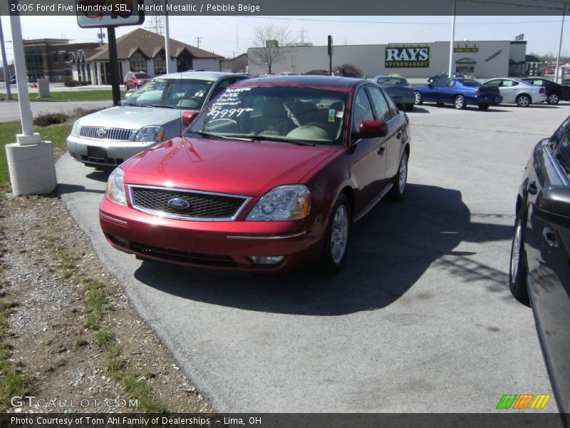 Merlot Metallic / Pebble Beige 2006 Ford Five Hundred SEL