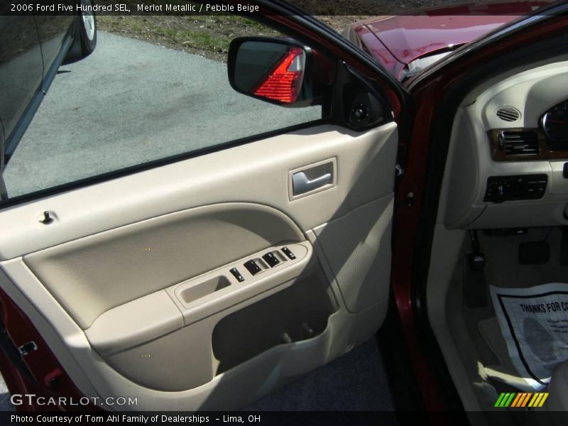 Merlot Metallic / Pebble Beige 2006 Ford Five Hundred SEL