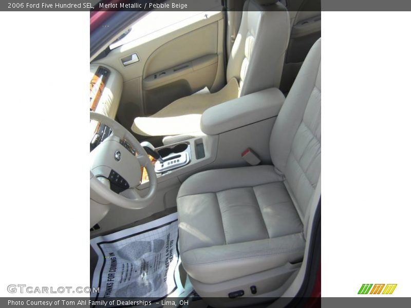 Merlot Metallic / Pebble Beige 2006 Ford Five Hundred SEL