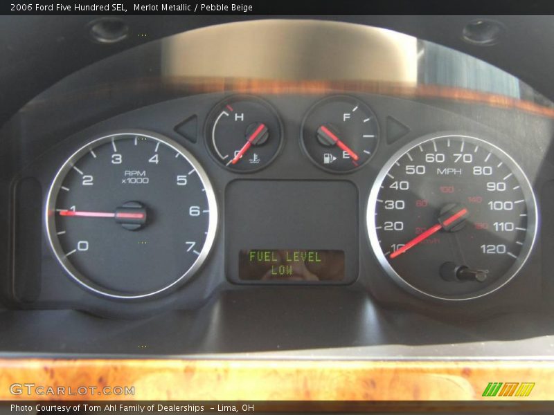 Merlot Metallic / Pebble Beige 2006 Ford Five Hundred SEL