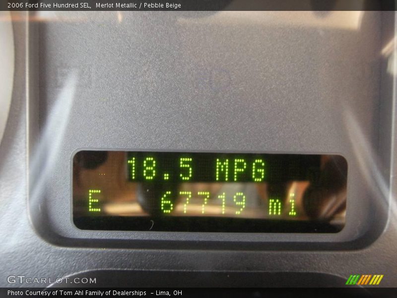 Merlot Metallic / Pebble Beige 2006 Ford Five Hundred SEL