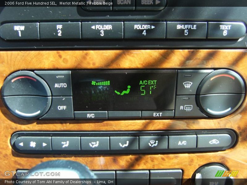 Merlot Metallic / Pebble Beige 2006 Ford Five Hundred SEL
