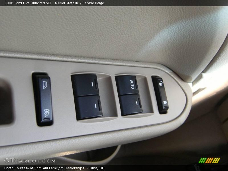 Merlot Metallic / Pebble Beige 2006 Ford Five Hundred SEL
