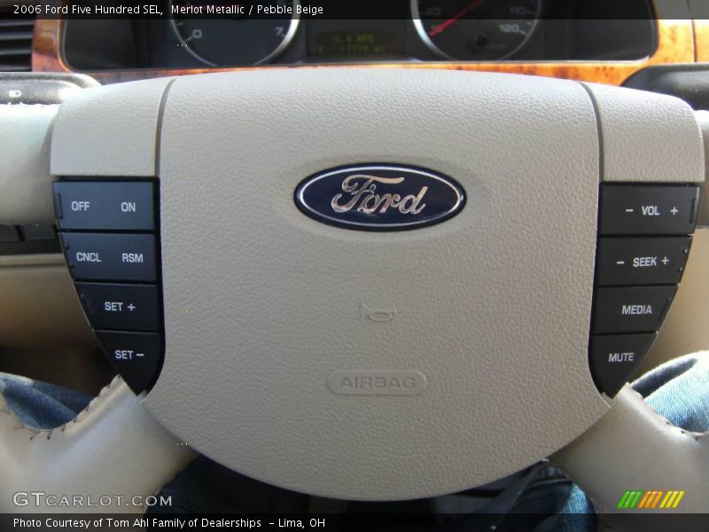 Merlot Metallic / Pebble Beige 2006 Ford Five Hundred SEL