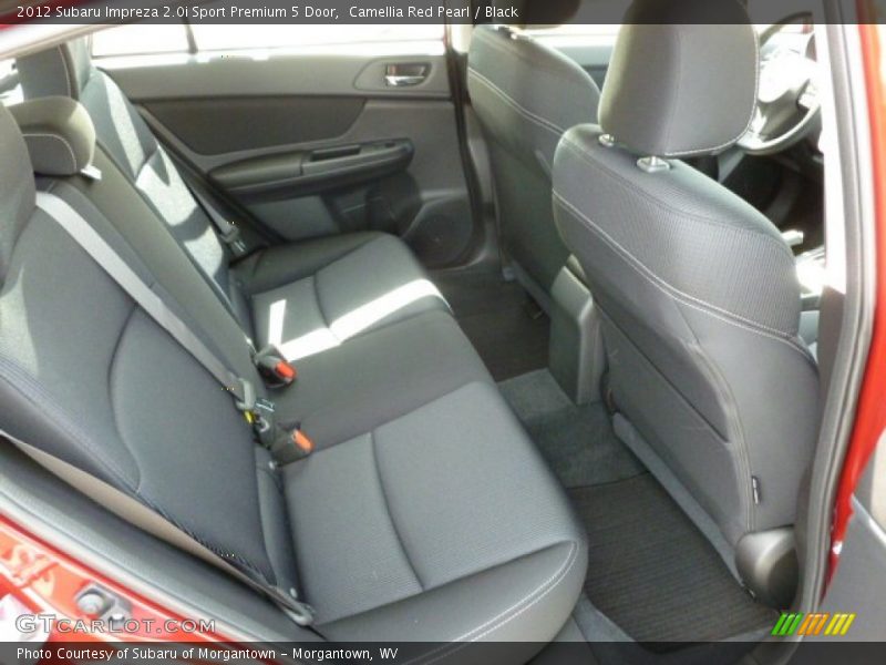 Camellia Red Pearl / Black 2012 Subaru Impreza 2.0i Sport Premium 5 Door