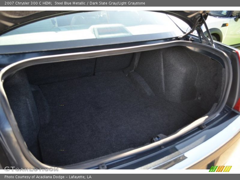 Steel Blue Metallic / Dark Slate Gray/Light Graystone 2007 Chrysler 300 C HEMI