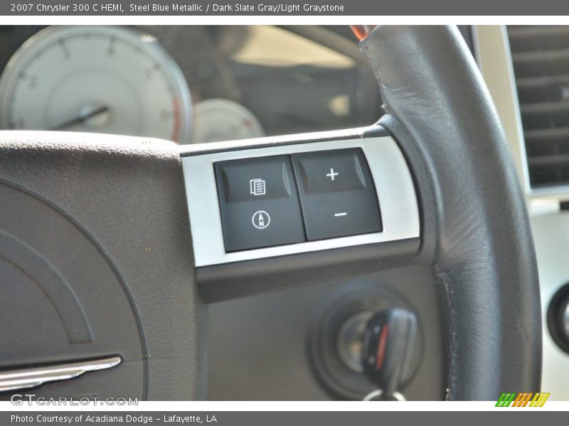 Steel Blue Metallic / Dark Slate Gray/Light Graystone 2007 Chrysler 300 C HEMI