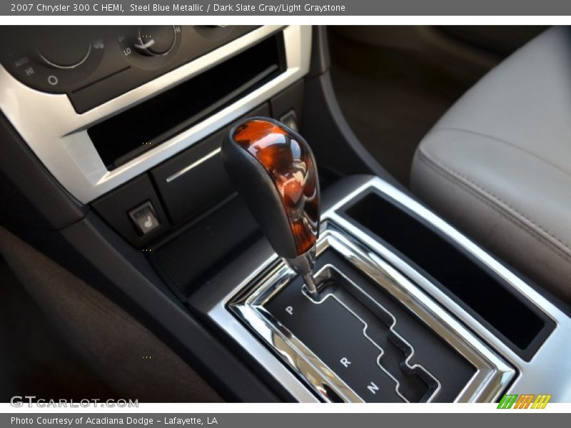 Steel Blue Metallic / Dark Slate Gray/Light Graystone 2007 Chrysler 300 C HEMI