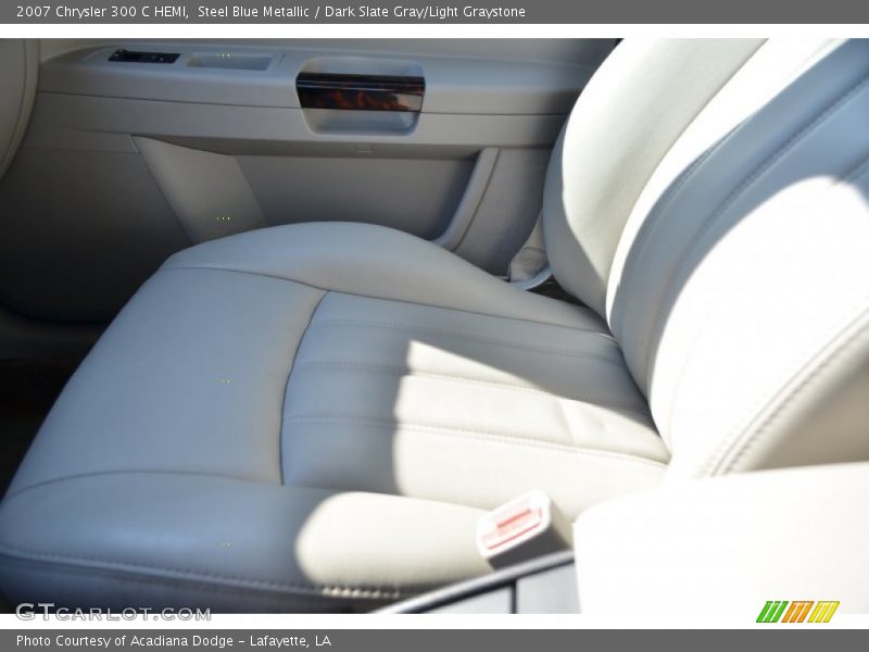 Steel Blue Metallic / Dark Slate Gray/Light Graystone 2007 Chrysler 300 C HEMI