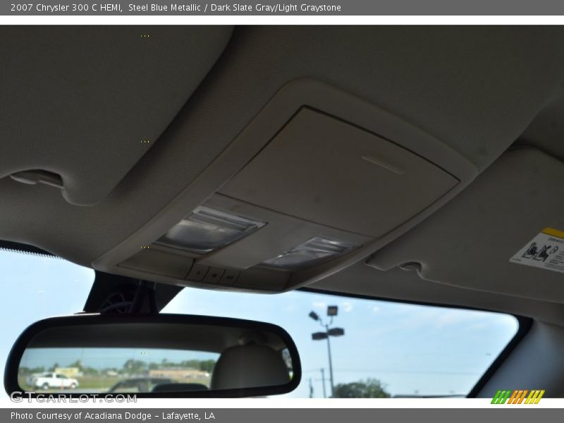 Steel Blue Metallic / Dark Slate Gray/Light Graystone 2007 Chrysler 300 C HEMI