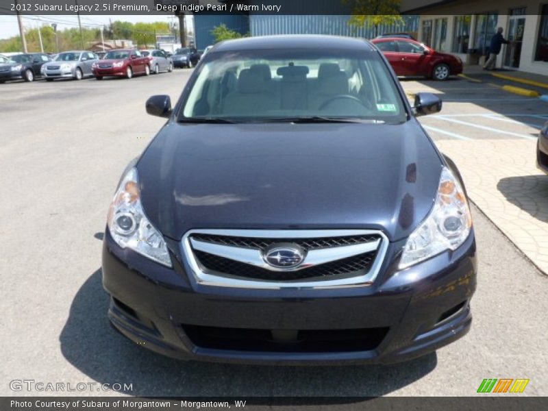 Deep Indigo Pearl / Warm Ivory 2012 Subaru Legacy 2.5i Premium
