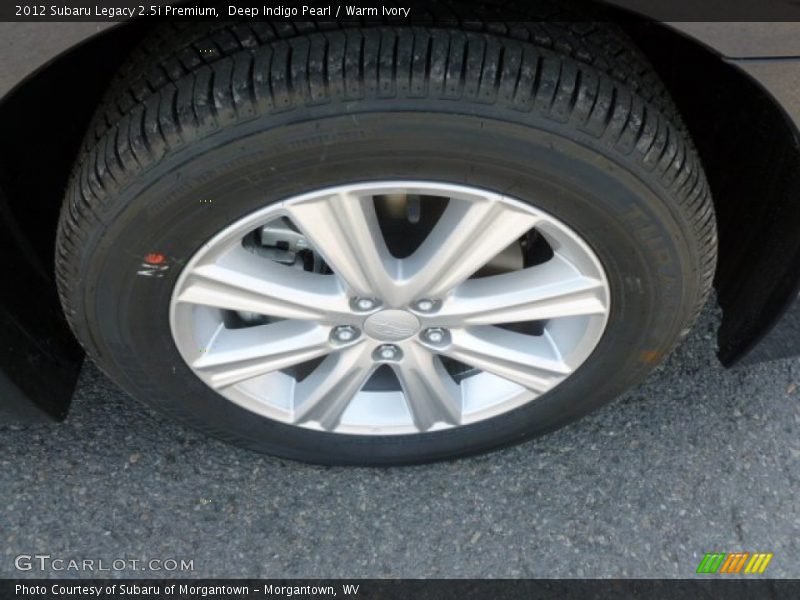 Deep Indigo Pearl / Warm Ivory 2012 Subaru Legacy 2.5i Premium