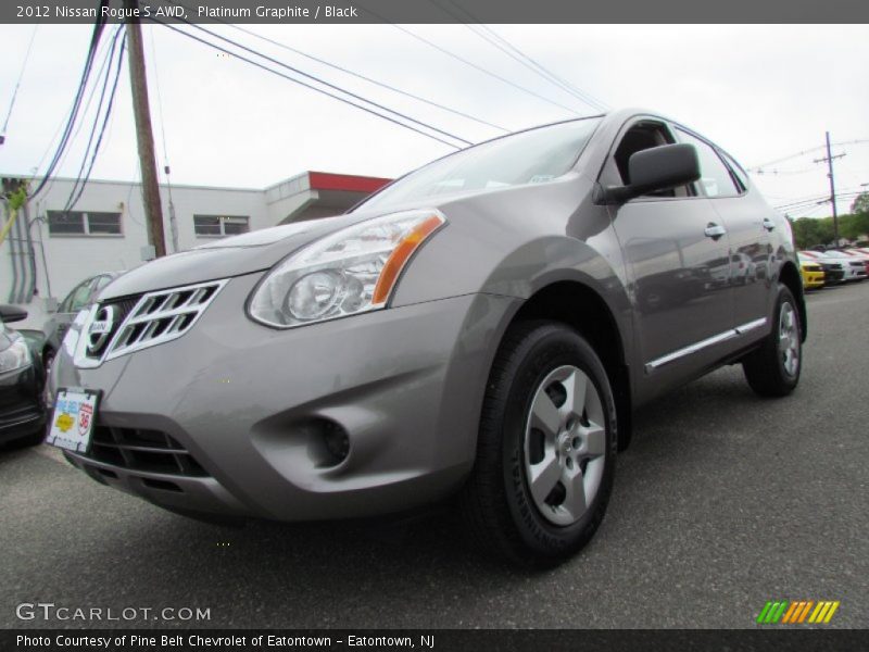 Platinum Graphite / Black 2012 Nissan Rogue S AWD