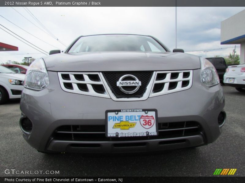 Platinum Graphite / Black 2012 Nissan Rogue S AWD
