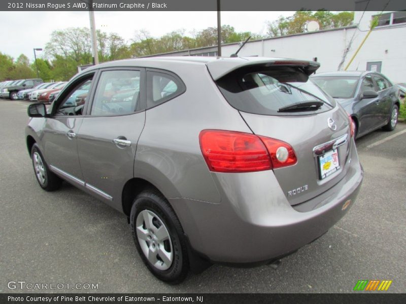 Platinum Graphite / Black 2012 Nissan Rogue S AWD