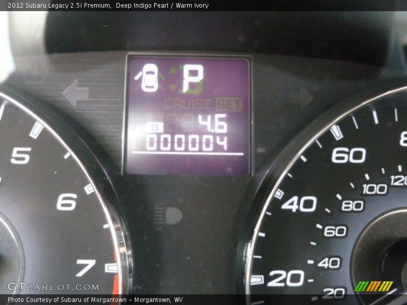 Deep Indigo Pearl / Warm Ivory 2012 Subaru Legacy 2.5i Premium